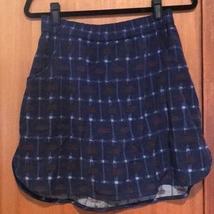 Patagonia ikat skirt